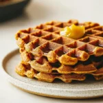 Keto Pumpkin Waffles: The Ultimate Fall Low-Carb Breakfast You’ll Love 6 Keto Pumpkin Waffles with honey
